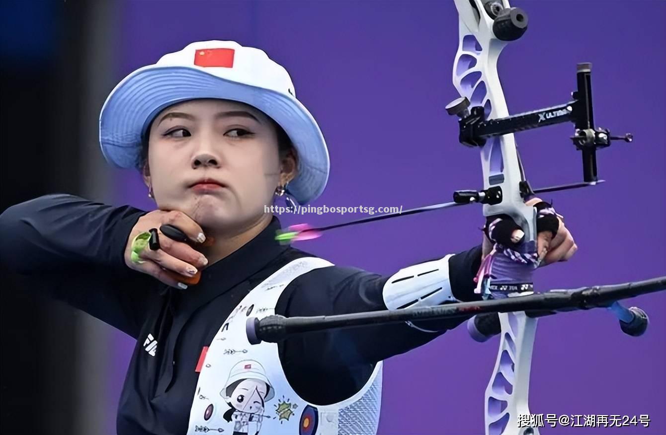 韩国射箭选手稳定发挥夺得第一名